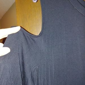 Cold shoulder tunic